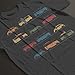 Volkswagen Vans and Beetles Men's T-Shirt Charcoal