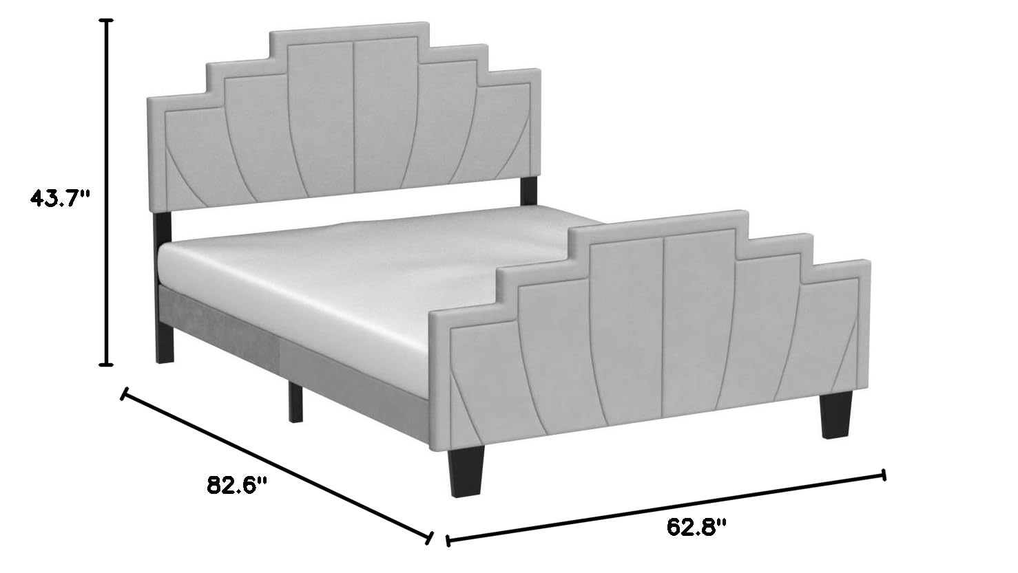 YITAHOME Queen Bed Frame