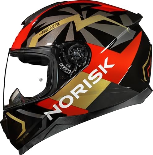 Capacete Masculino Feminino Norisk Razor Godspeed Vermelho