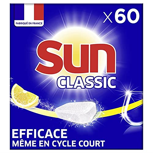 SUN – Juego de 3 pastillas para lavavajillas Classic limón