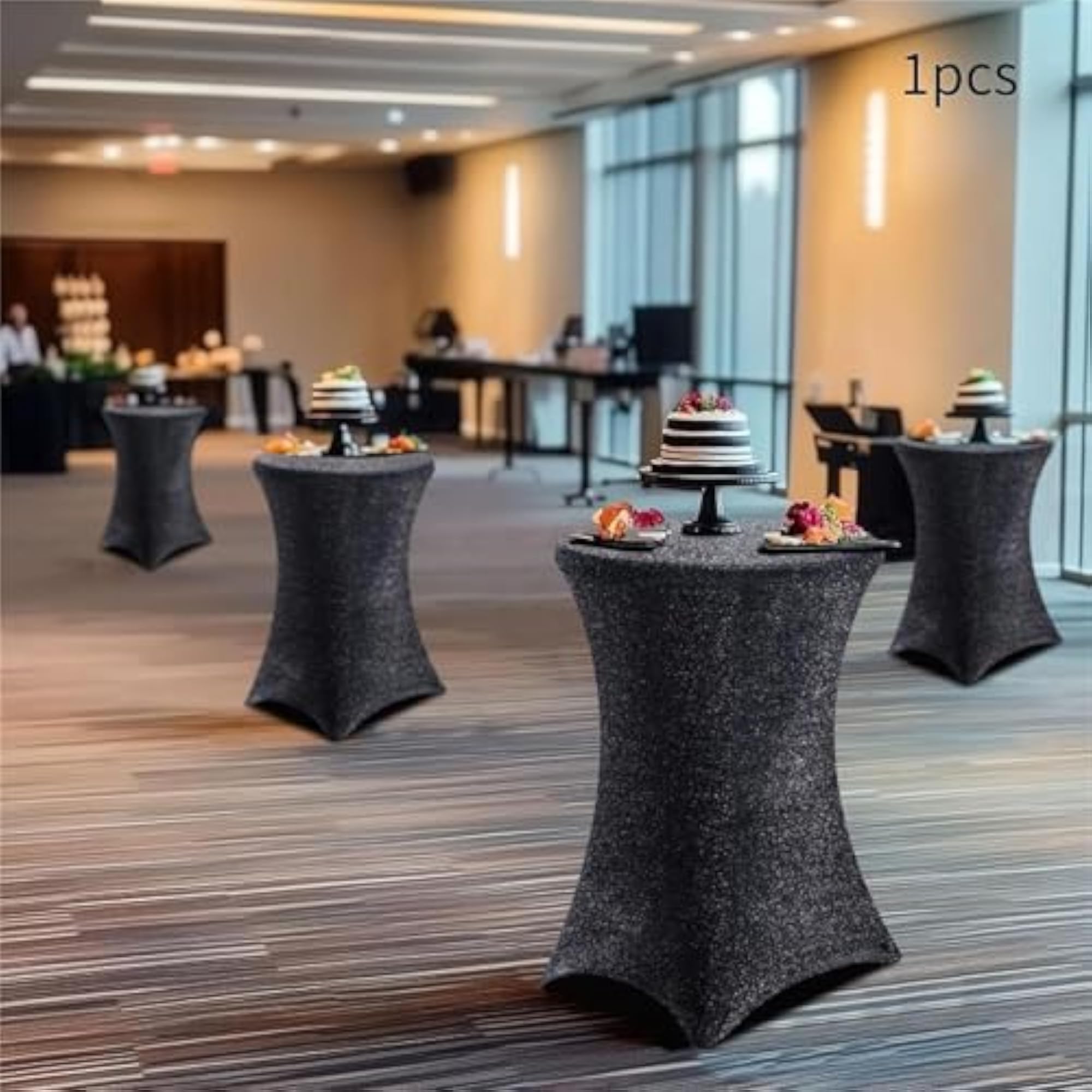 Cocktail Tablecloth Cover for Banquet Event Receptions