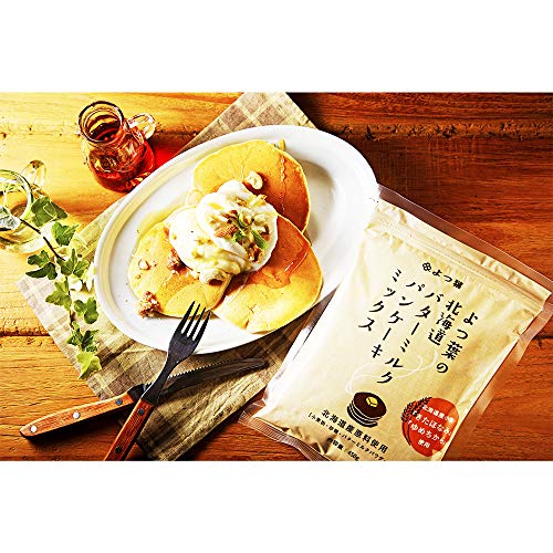 よつ葉乳業 よつ葉の北海道バターミルクパンケーキミックス 450g×4袋 の商品画像 7