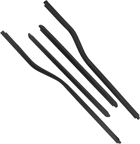 ZONFANT Burlete de limpieza de rocío para ventana, 4 piezas de sello de burlete para puerta exterior compatible con Ford Vehicle 1996-2016 F250 F350