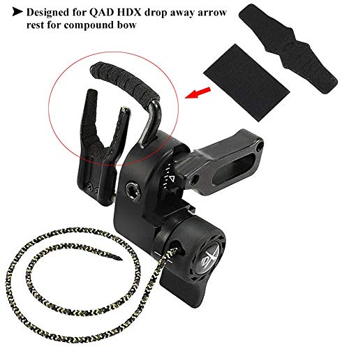 Yosoo Health Gear Arrow Rest Anti Slip Sticker Set, Durable Archery Rest Sticker Compound Bow Shooting Hunting Accessory For Qad Hdx Drop Away Arrow Rest #TOP3