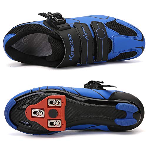 Image of Unisex Cycling Shoes Compatible with pelaton Indoor Road Bike Riding Shoes for Men and Women Delta Cleats Clip Outdoor Pedal