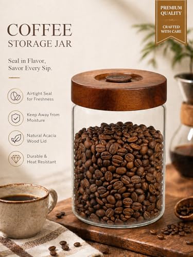 Tourdeus Coffee Canister, 14oz Airt...