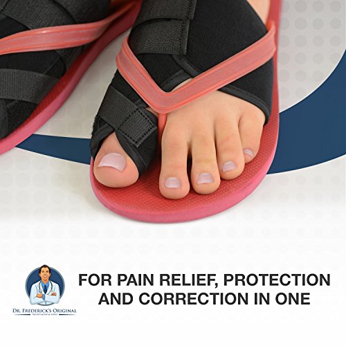 Dr. Frederick's Original Nighttime Bunion Splints - 2 Double-Stitched Velcro Bunion Correctors - Bunion Relief For Bedtime - For Men & Women #TOP6