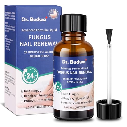 Dr.Budwa Toenail Fungus Treatment Extra Strength,Nail Strengthener Treatment | Fix Brittle, Peeling Nails | Fast-Acting Nail Re-Growth Solution for Women & Men(Ultra Version)