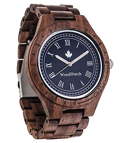 WoodWatchOaklee Mariner Edition Wooden Watch for Men Premium Wood  Wristwatch for Man Eco Friendly Product, we Plant Tree per Watch Sold