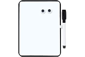 PTY Premium Magnetic Dry Erase Board (6" x 8") for Locker, Office, Home