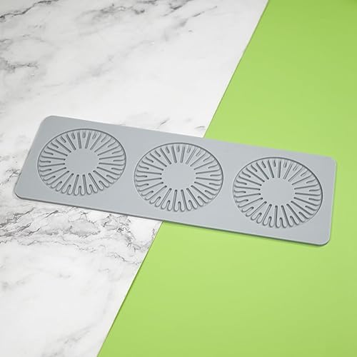 Miniatura 7 de Tuille Molds - Moldes de silicona para gotas de agua, moldes de silicona huecos para fondant 3D para hornear, arcilla polimérica, resina,