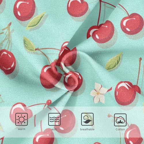 Wusikd Cherry Cute Girls' Underwear Cotton Girls Briefs Soft Toddler Underwear 2T3