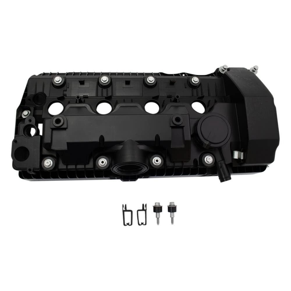 TRQ Engine Valve Cover w/Gasket &amp; Hardware LH Driver Side Cylinders 5-8