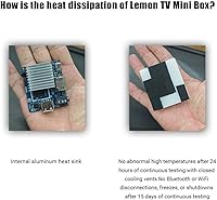 Vista 6 de BOXPUT Mini Android Box 12.0 Lemon TV Small Box 4K Smart TV-Box 2025 with BT Voice Remote – BT5.4, 2GB / 16GB, Allwinner H618 & WiFi6