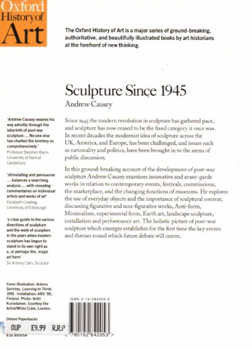 Sculpture since 1945 (Oxford History of Art)