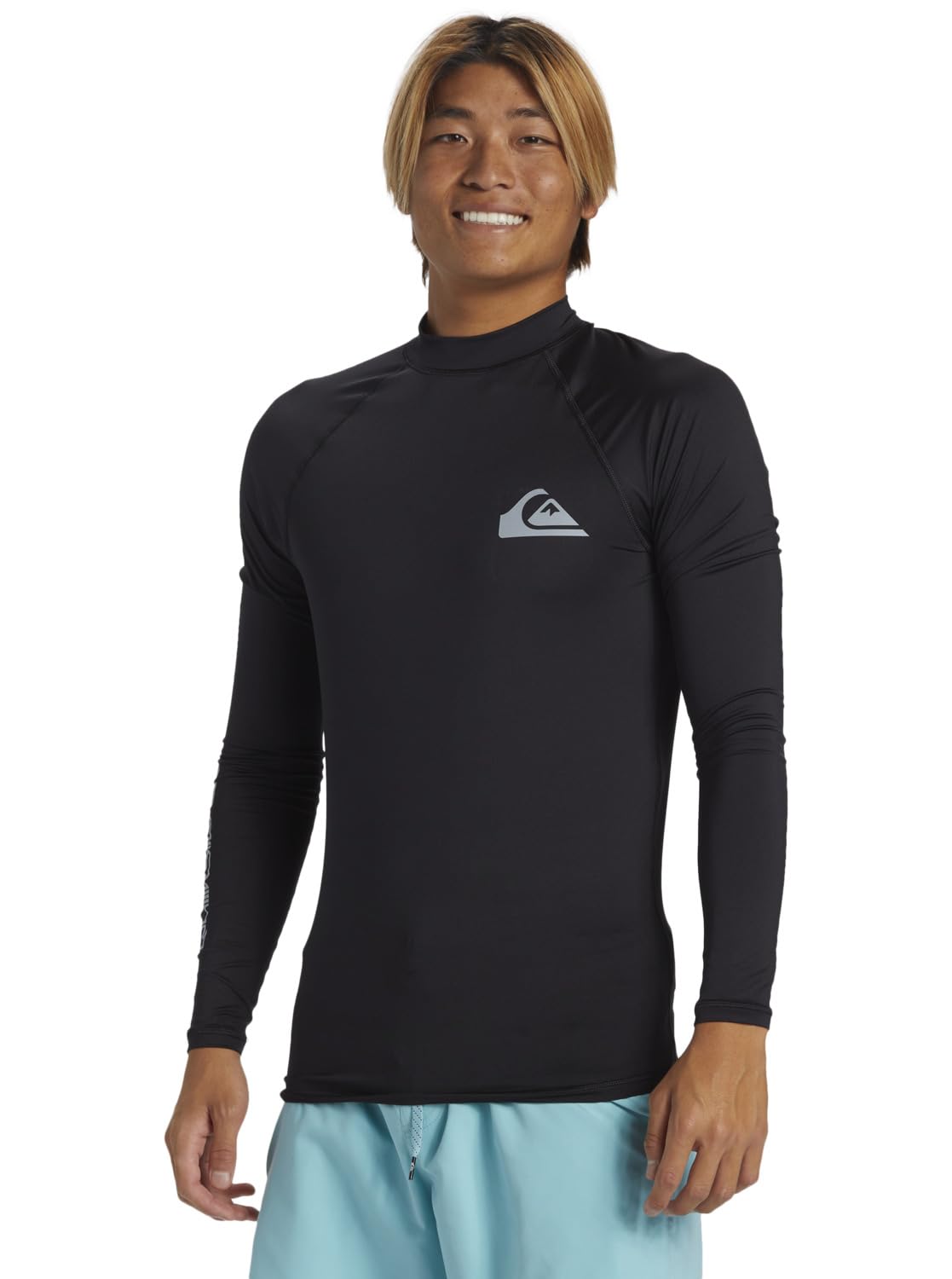 Quiksilver Everyday - Camiseta de Surf de Manga Larga con UPF 50 para Hombre