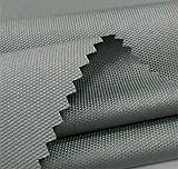 XINFULLWOL Tela Oxford impermeable de alta elasticidad 600D, cubierta interior y exterior, 600 g, gris, 100 x 150 cm
