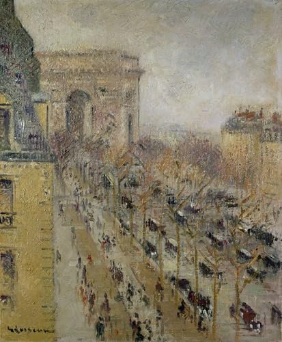 Affiche de Arts Arc De par Gustave Loiseau Toile Salon 60x90cm