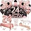 24th Rose Gold Black