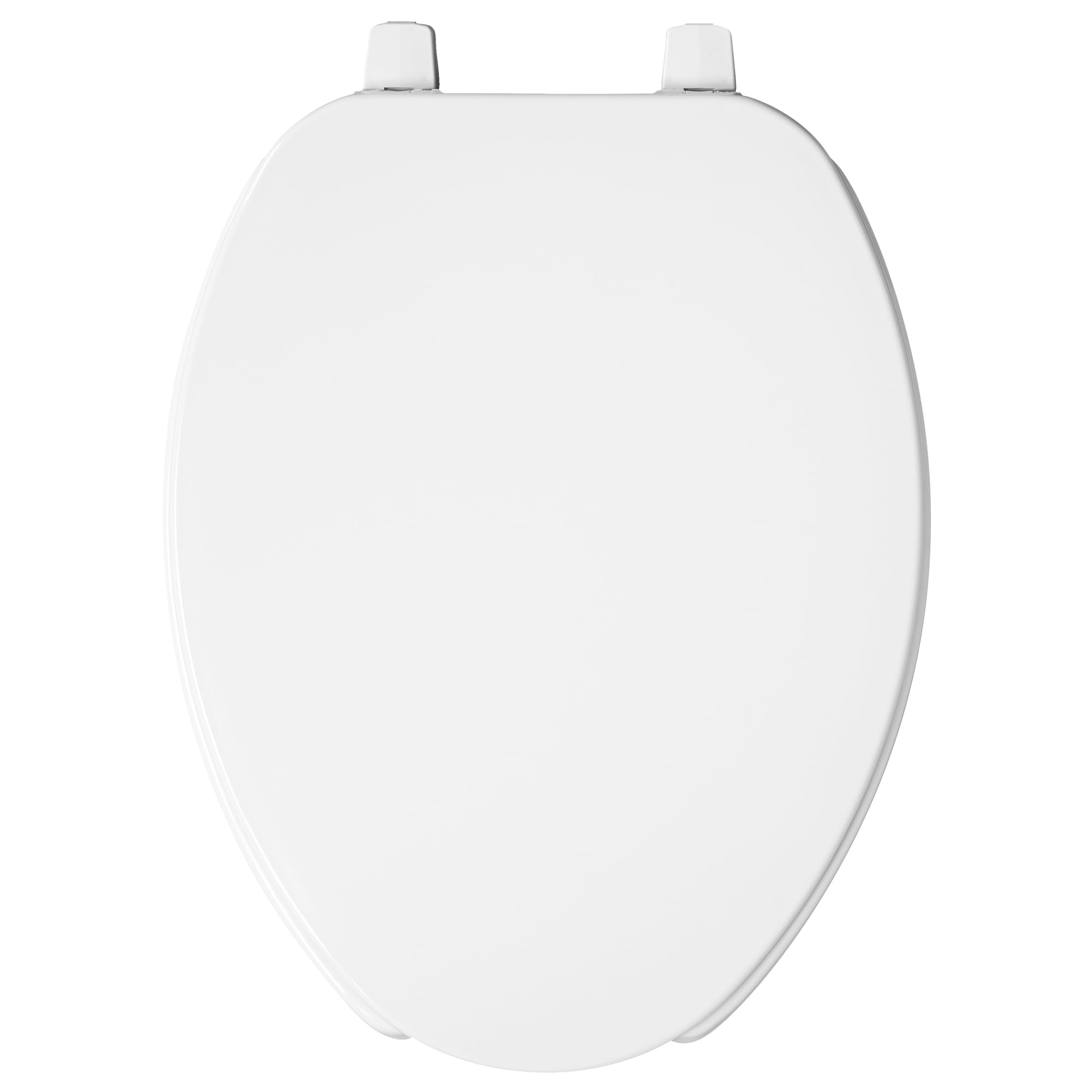 Bemis 175000 Economy Lunette WC allongée en plastique avec couvercle Blanc