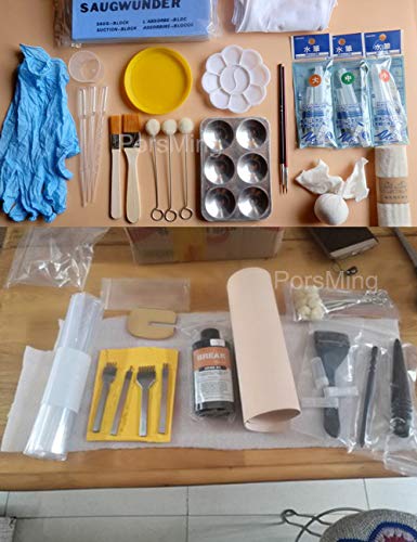 image for Wool Daubers Pack of 100 Leather Dye PorsMing Leather Tool Wool Balls 