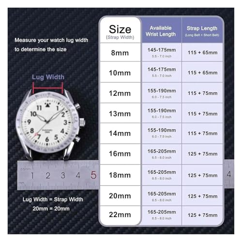 Bracelet de montre en cuir violet clair 20 mm avec boucle dorée polie chic - 5