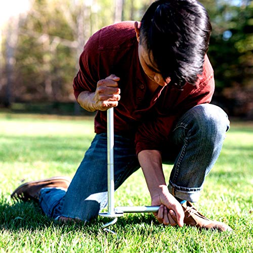 Portable Horseshoe Game Set – Take The Fun Anywhere With Stainless Steel Horseshoes & Stakes