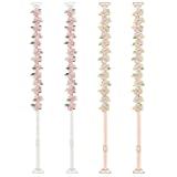 FREEBLOSS 2 Pairs Decorative Bra Straps Adjustable Floral Bra Straps Replacement for Women Invisible Dress Strap, Multicolor