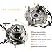 MOSTPLUS Wheel Bearing Hub Front Wheel Hub and Bearing Assembly 513188 Compatible for 2002-2009 GMC Chevy with ABS 6 Lug