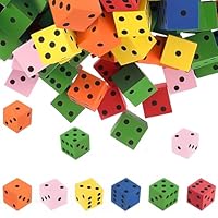 54 Stück Schaumstoffwürfel, Flüsterwürfel – 2cm Lernspielzeug für Kindergarten & Vorschule, perfekte Geschenke zu Muttertag, Geburtstag oder anderen Feiertagen
