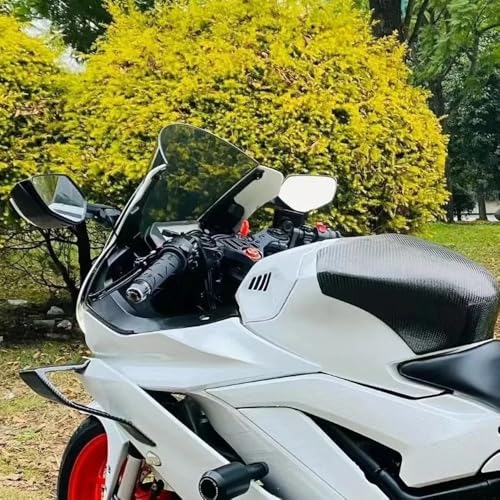 Pare-brise moto pour YZF-R3 YZF-R25 2019-2025 déflecteur de vent en acrylique noir haute résistance - 6