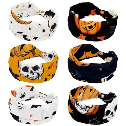 Bandeau élastique femme pour cheveux idéal pour l'exercice et le sport avec motifs chauves-souris