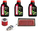  KIT TAGLIANDO YAMAHA XT 600 XTZ 660 OLIO MOTUL FILTRO OLIO ARIA CANDELE