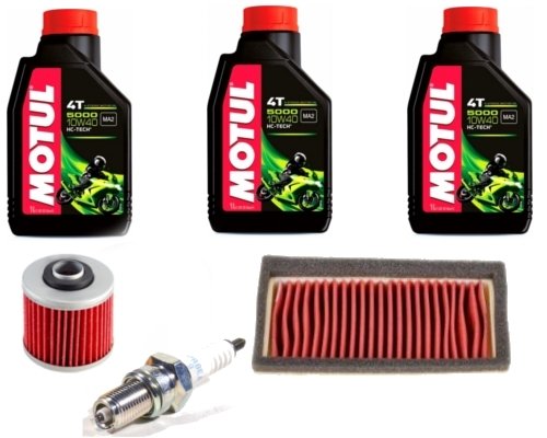  KIT TAGLIANDO YAMAHA XT 600 XTZ 660 OLIO MOTUL FILTRO OLIO ARIA CANDELE