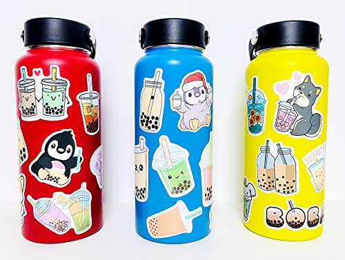 Aowplc 200 Pcs Cute Boba Stickers For Water Bottles Kawaii Boba Stuff For Kids Teens #TOP5