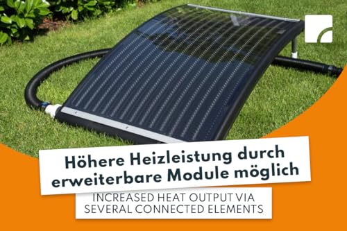 Steinbach Sonnenkollektor Exclusive, 110 x 69 x 14 cm (L x B x H), Anschluss Ø 38 mm, 049106