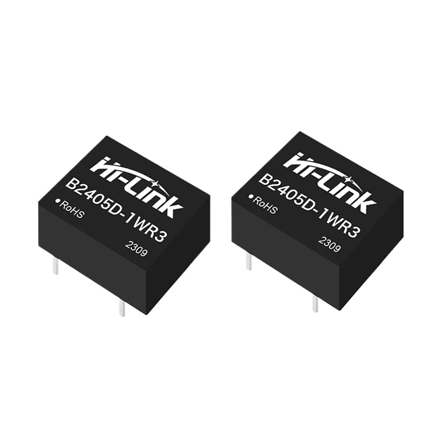 50pcs/lot Small Size B2405D-1WR3 1W 24V 5V DC DC Converter Power Supply Module 91% Efficiency