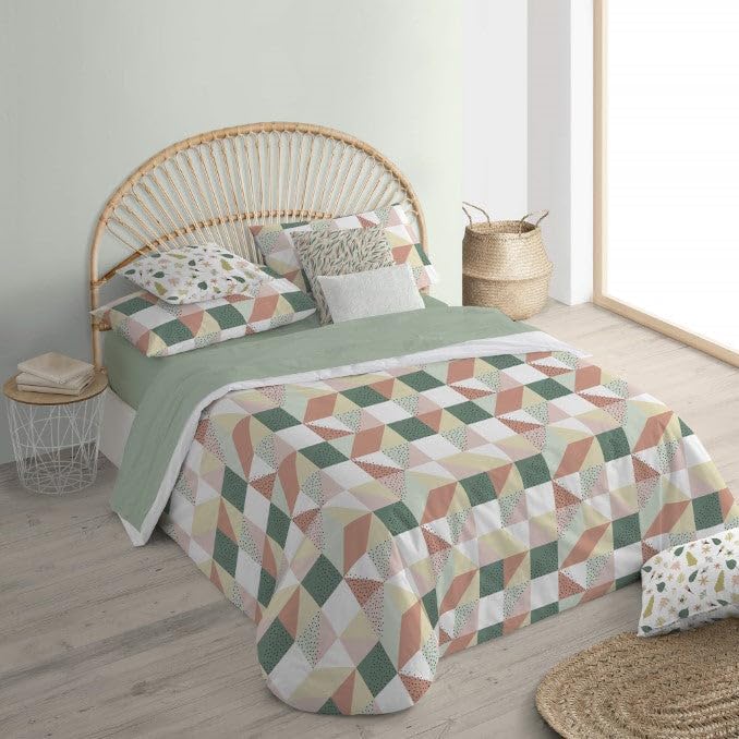 Housse de couette 100% coton Belum pour en finir avec la couette qui glisse