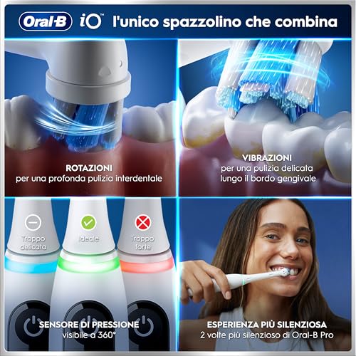 Oral iO 6N Bluetooth Smart Electric Toothbrush White - 6