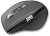 INFINMIND Wireless Side Scroll Mouse with Multi-Device, Ergonomic Computer Mouse with Smart Flying Scroll, Silent Mouse Bluetooth for Computer, Laptop, iPad, Tablet, MacBook (Grey)