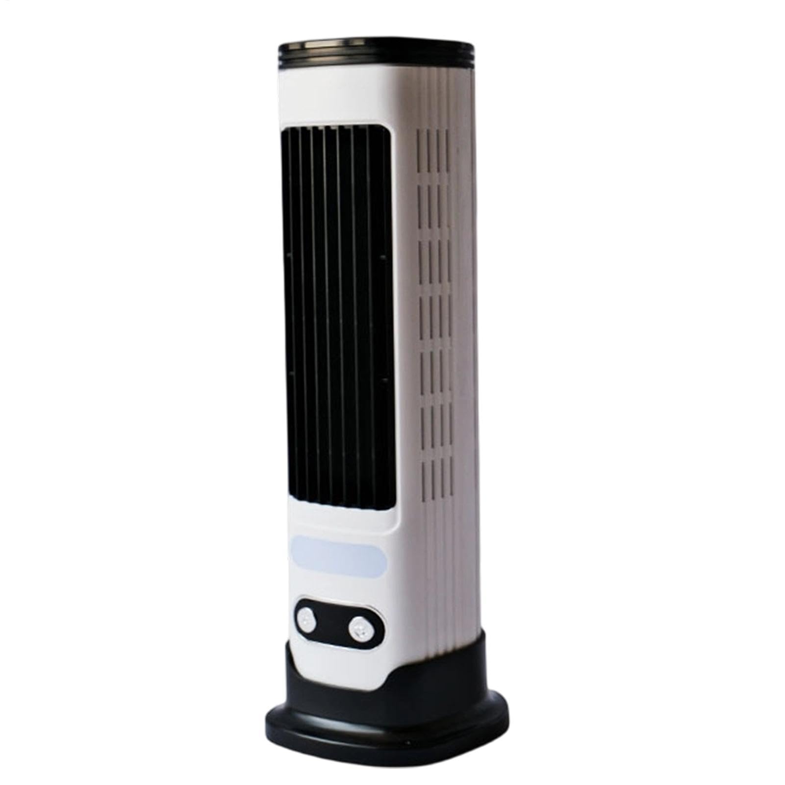 Ventilador vertical, soplador de de piso de 5 velocidades, carga USB, ventilación ajustable, torre de ventilador de pie de bajo ruido, para camping, playa, oficina, escritorio, cocina