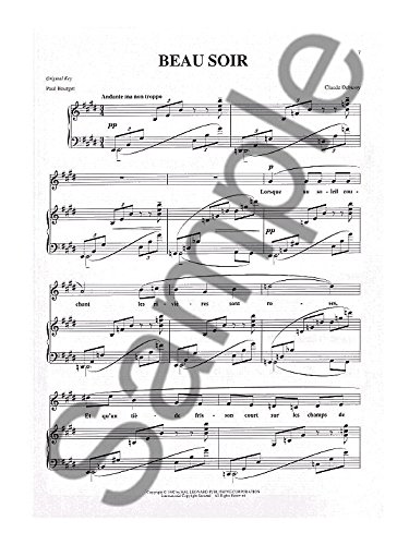 Favorite French Art Songs - Volume 1 Book/Online Audio - Image 2