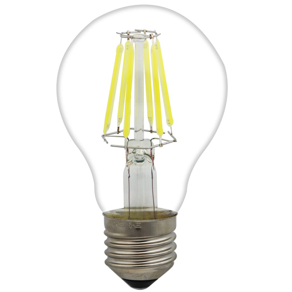 Bombilla led (15 unidades, E27, regulable, bajo consumo, luz blanca fría, 6000 K)