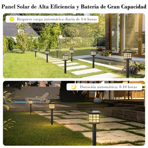 Lámparas de celdas solares para jardín 17 Imagen adicional