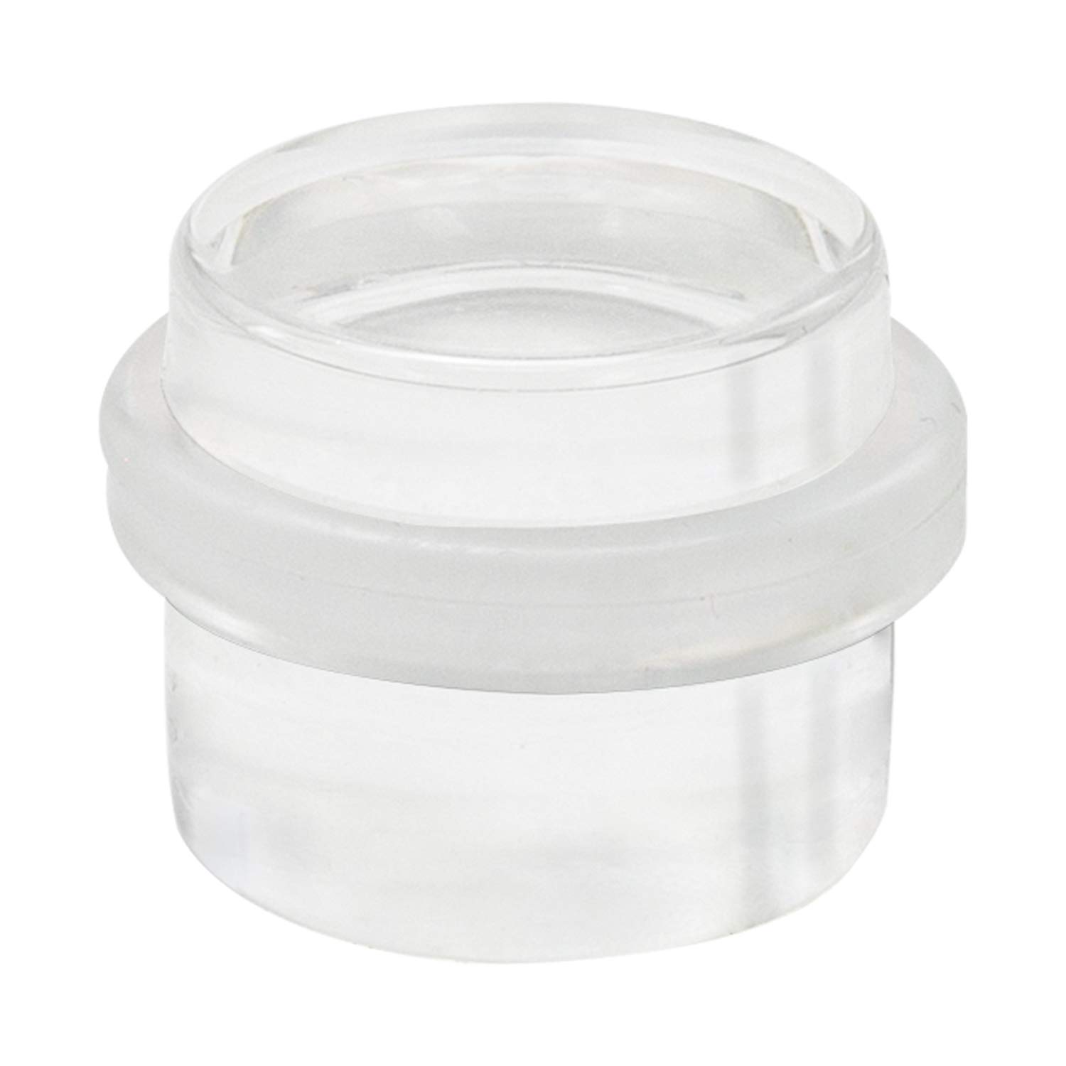 Wolfpack Cranberry Linea Profesional 5322025 Adhesive Door Stop Transparent Round