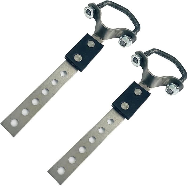 Suporte flexível ajustável para escapamento e tubo de escape eLifecenter HG_004 – Pacote com 2 unidades