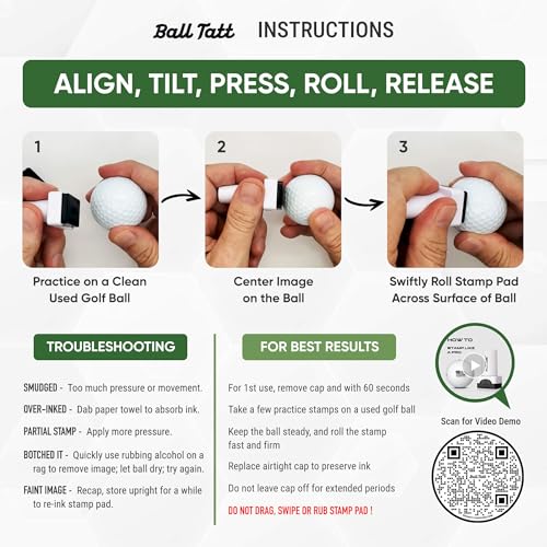 Ball Tatt Christian Golf Ball Stamp