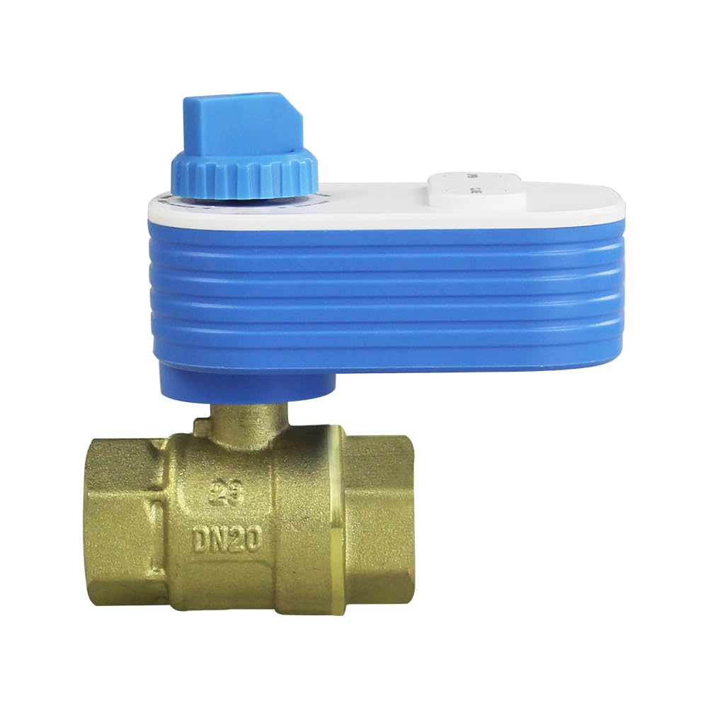 Válvula de agua inteligente PNI SV160 con wifi, DN20, 3/4", control a través de la aplicación inteligente Tuya, compatible con Amazon Alexa y Google Home