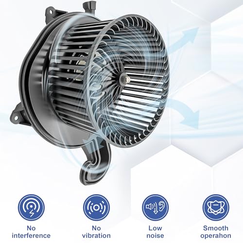 Image of PartsFlow HVAC Heater Blower Motor with Fan Cage For 2007 2008 2009 2010 2011 2012 2013 2014 2015 Mack CHU Volvo CXP CXU 85128713