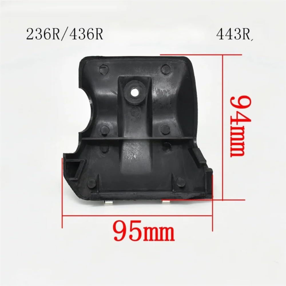 Accessoires de Coque Capuchon en Plastique Noir adaptés à la buse Bougie d'allumage débroussailleuse 236443